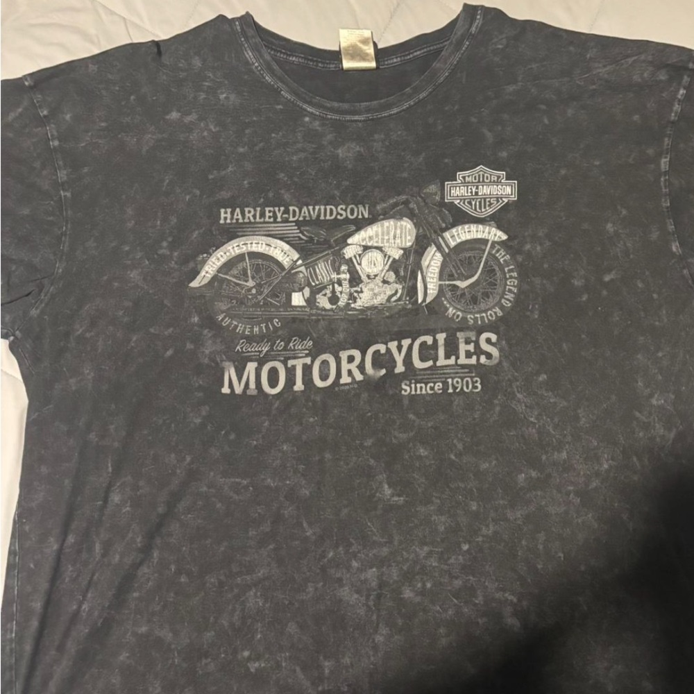 Harley-Davidson Charcoal Graphic Tee